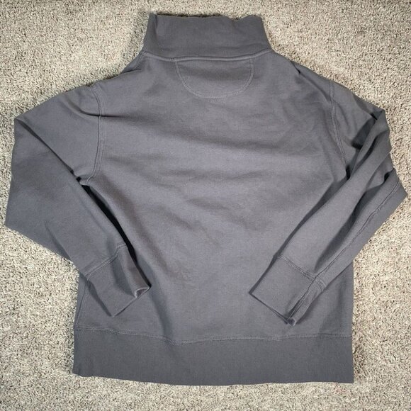 UMBC Retrievers Quarter Zip Sweatshirt Mens Large Gray Pullover NCAA Y2K - Picture 7 of 8